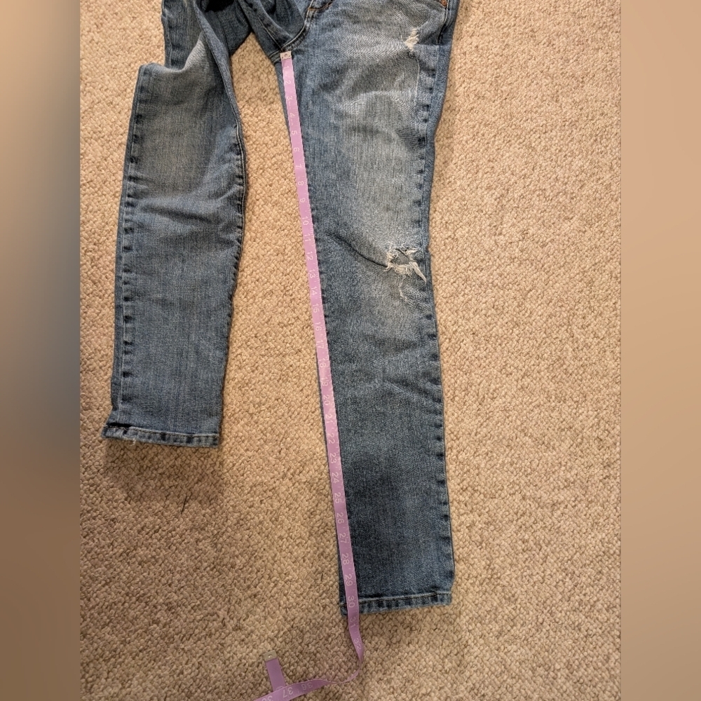 Joe's Jeans, size 29 distressed light wash - Picture 7 of 10